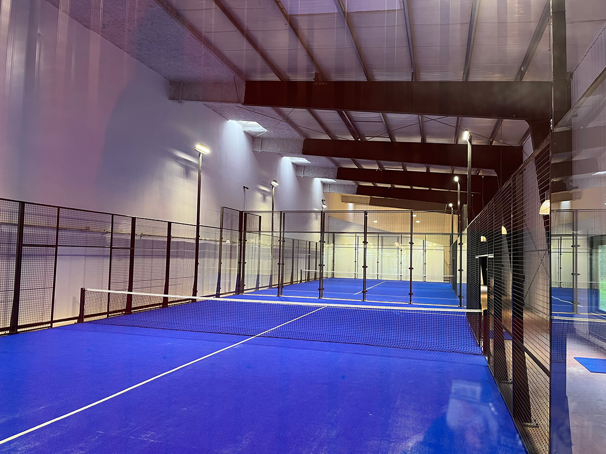 Installation de deux courts de padel 3S Évolution à Dijon (21)