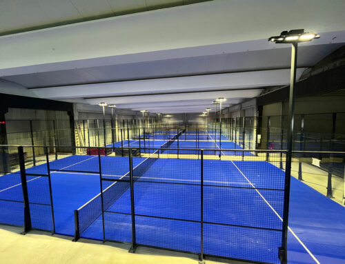 4 courts de padel 3S Évolution au Fun Ajaccio (2A)