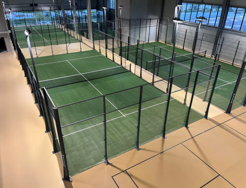 Trois courts de padel 3S Évolution à Saint-Malo (35)